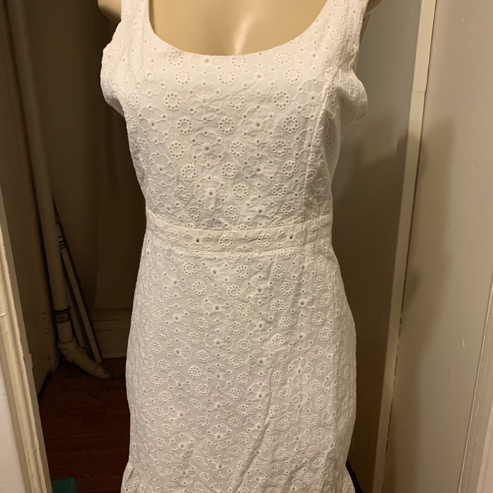 White AQUA DRESS